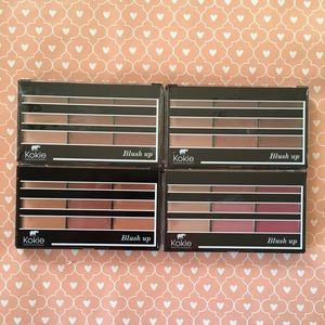 Lot of (4) Blush Up Palettes Kokie Makeup Bubdle